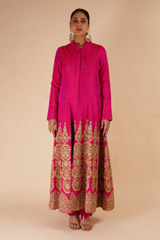Pink Embroidered Jumpsuit Set5162 video